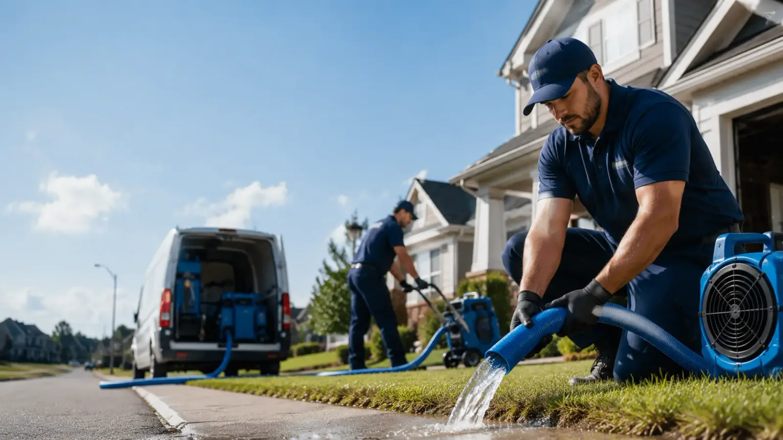 Flood Damage Restoration in Hallettsville, TX